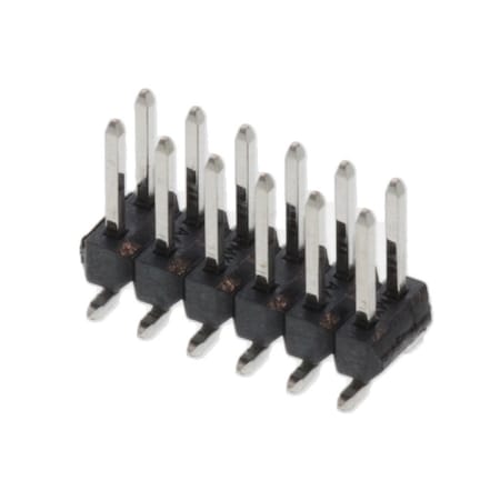 Molex CGrid SMT Bkwy Hdr Tin 12Ckt Tube 15-91-2120